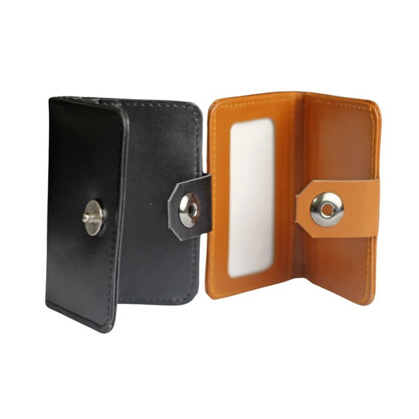 Mini Smart Botton Wallet Plus Card Holder